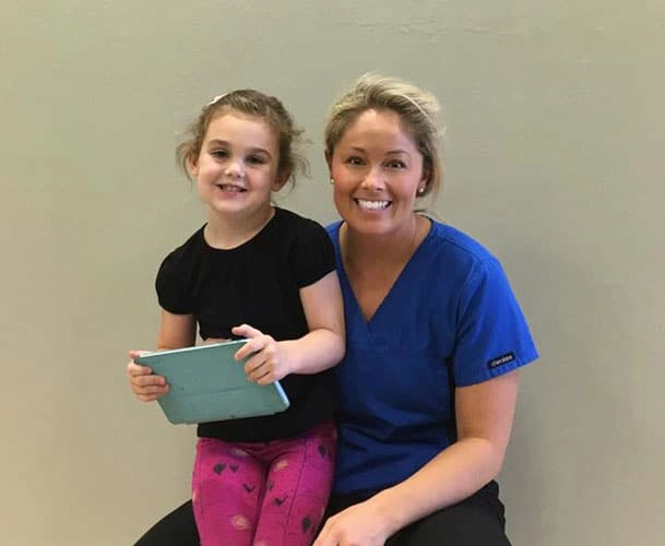 Chiropractor Naples FL Hillary Weiland With Kid